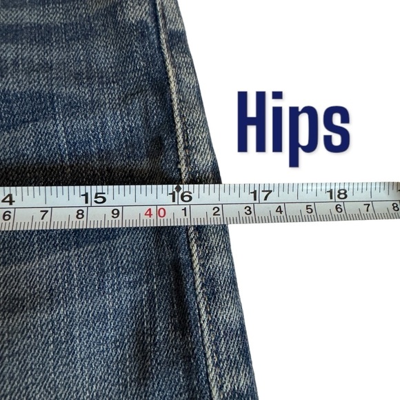 True Religion Liv Low Rise Relaxed Skinny denim jeans button fly women’s 24 - Picture 11 of 13